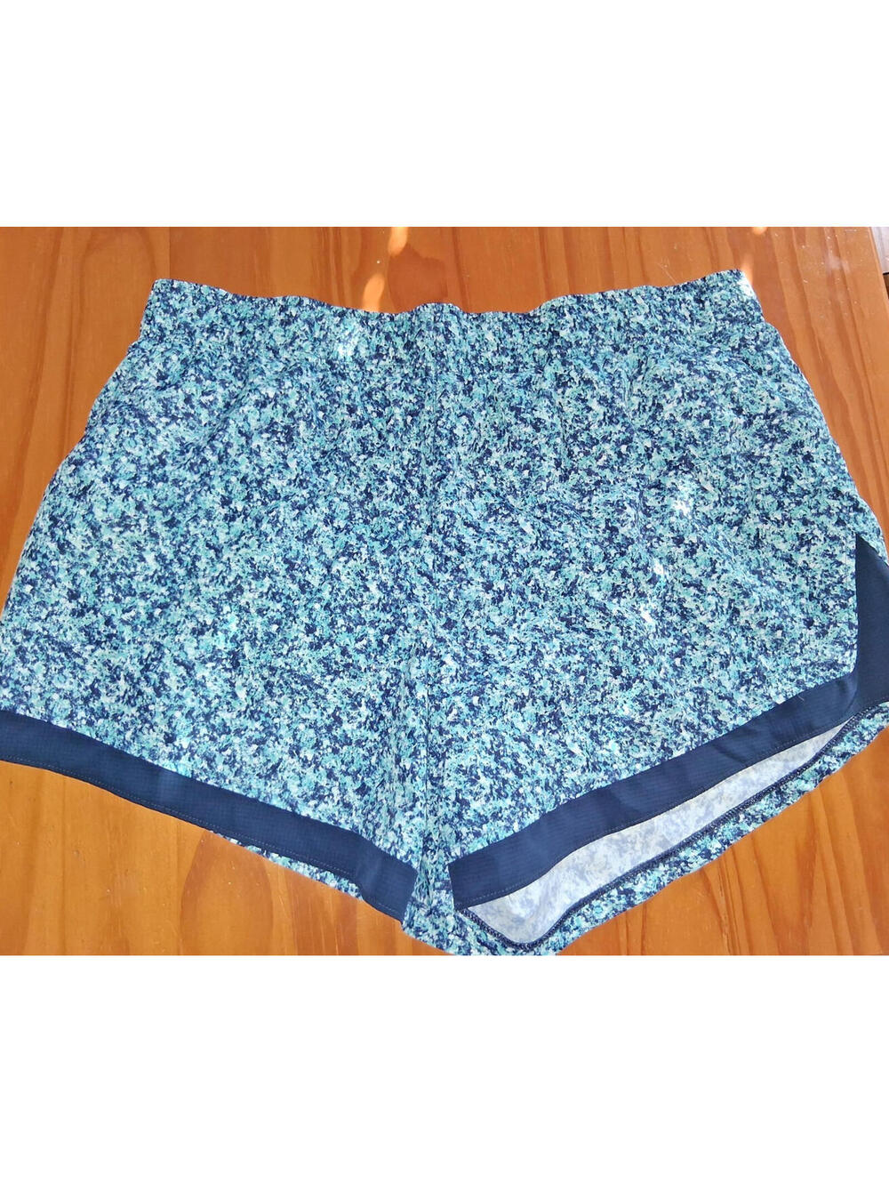 NWOT Plus Size Running Athletic Shorts 16-18 XL Workout Bottoms Works Blue